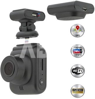 Tellur Dash Patrol DC2 FullHD 1080P, GPS black