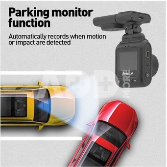 Tellur Dash Patrol DC2 FullHD 1080P, GPS black
