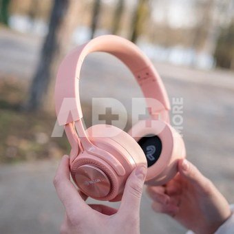 Tellur Feel Bluetooth Over-ear Headphones Pink