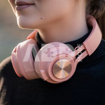 Tellur Feel Bluetooth Over-ear Headphones Pink