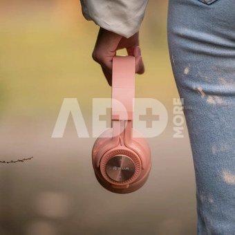 Tellur Feel Bluetooth Over-ear Headphones Pink