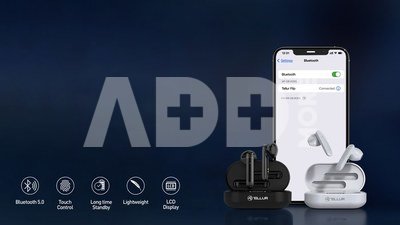 Tellur Flip True Wireless Earphones white