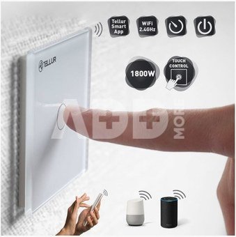 Tellur WiFi switch, 1 port, 1800W