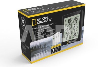 Termo / hidrometras, juodas, 4 matavimų rezultatai, NATIONAL GEOGRAPHIC
