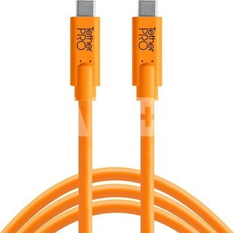 Tether Tools кабель TetherPro USB-C - USB-C 0.9 м, оранжевый
