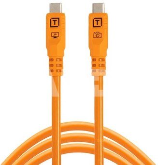 Tether Tools cable USB-C - USB-C TetherPro Optima 10G 3m, orange