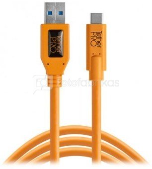 TetherPro 4.6m kabelis USB 3.0 to USB-C Orange CUC3215