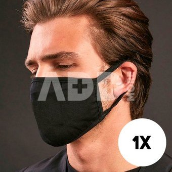 Textile two-layer reusable mask