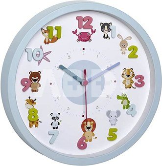 TFA 60.3051.14 Little Animal Kids Wall Clock