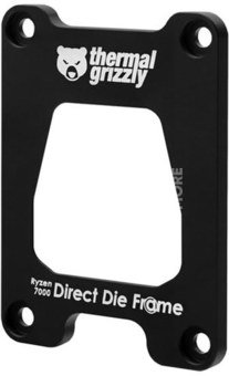 Thermal Grizzly Ryzen 7000 Direct Die Frame | Thermal Grizzly | Ryzen 7000 Direct Die Frame | Black | N/A