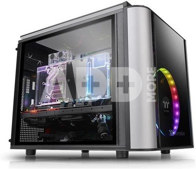 Thermaltake Computer case LEVEL 20 VT MiniITX microATX Tempered Glass - czarna
