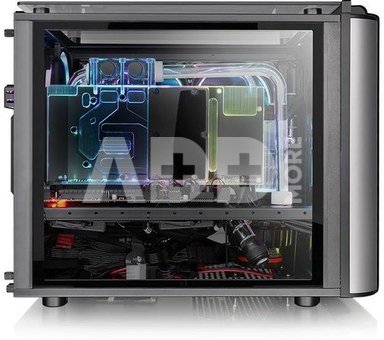 Thermaltake Computer case LEVEL 20 VT MiniITX microATX Tempered Glass - czarna