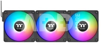 Thermaltake CT120 EX ARGB Sync PC Cooling Fan Black 3 Pack