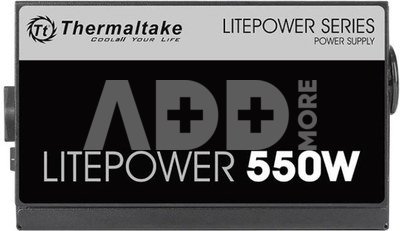 Thermaltake Litepower II Black 550W (Active PFC, 2xPEG, 120mm, Single Rail)