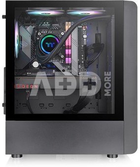 Thermaltake S200 Tempered Glass ARGB Black ARGBx3