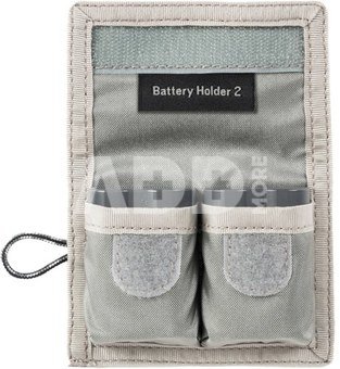 THINK TANK BATTERY HOLDER 2 (WALLET 2 STANDARD DSLR OR MIRRORLESS BATTERIES) GREY