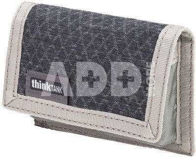 THINK TANK BATTERY HOLDER 2 (WALLET 2 STANDARD DSLR OR MIRRORLESS BATTERIES) GREY