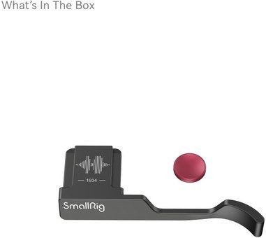SmallRig Thumb Grip for FUJIFILM X100VI / X100V (Black) 4559