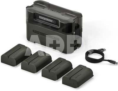 Tilta DMW-BLK22 Charging Station Battery Kit (4 Batteries) - Green