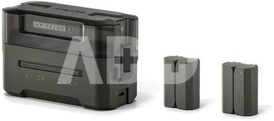 Tilta NP-FZ100 Charging Station Battery Kit (2 Batteries) - Green