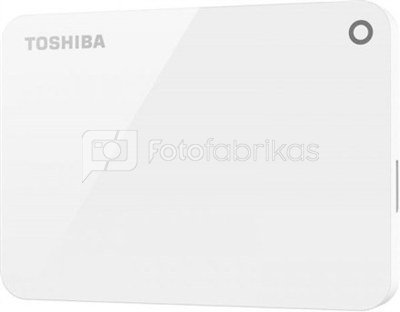Toshiba Canvio Advance 1000 GB, 2.5 ", USB 3.0, White