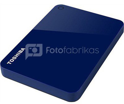 Toshiba Canvio Advance 2000 GB, 2.5 ", USB 3.0, Blue