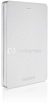 Toshiba Canvio Alu 1000 GB, 2.5 ", USB 3.0, Silver