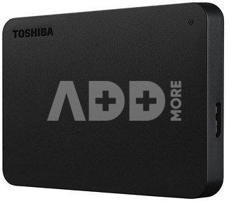 Toshiba Canvio Basics HDTB410EK3AA 1000 GB, 2.5 ", USB 3.0, Black