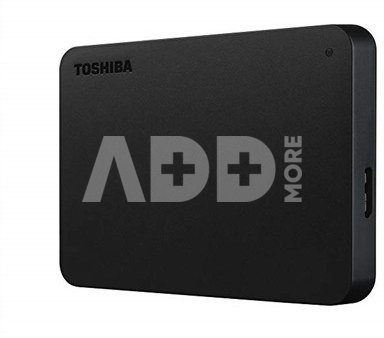 Toshiba Canvio Basics HDTB440EK3CA 4000 GB, 2.5 ", USB 3.0, Black