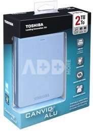 Toshiba STOR.E CANVIO ALU 2.5" 2TB USB 3.0 Blue