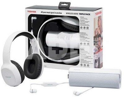 Toshiba Wireless Audio Triple Pack HSP-3P19 white