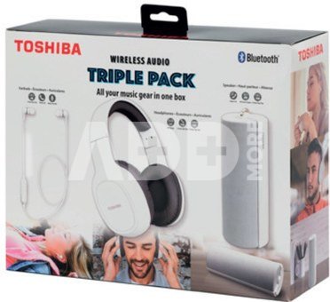 Toshiba Wireless Audio Triple Pack HSP-3P19 white