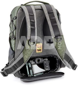 Toxic Valkyrie Camera Backpack M Water Resistant "Frog" Pocket Emerald