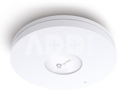 TP-LINK AX1800 Wireless Dual Band Ceiling Mount Access Point EAP620 HD 802.11ax 2.4GHz/5GHz 1201+574 Mbit/s 10/100/1000 Mbit/s Ethernet LAN (RJ-45) ports 1 MU-MiMO Yes PoE in Antenna type Omni directional internal