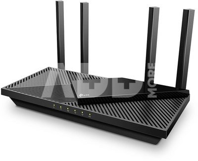 TP-LINK AX3000 Dual Band Gigabit Wi-Fi 6 Router Archer AX55 Pro 802.11ax, 574+2402 Mbit/s, 10/100/1000 Mbit/s, Ethernet LAN (RJ-45) ports 3, MU-MiMO Yes, Antennas quantity 4