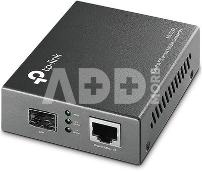 TP-LINK Gigabit Ethernet Media Converter MC220L Gigabit SFP port, 10/100/1000M RJ45 port (Auto MDI/MDIX)