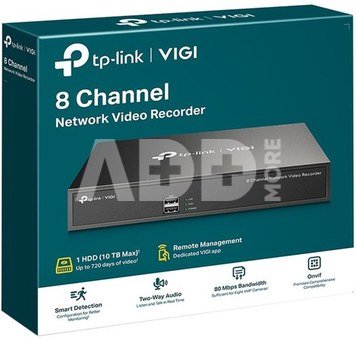 TP-LINK | Network Video Recorder | VIGI NVR1008H