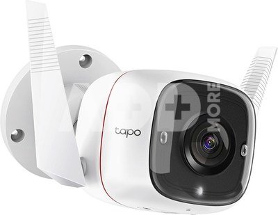 TP-LINK | Outdoor Security Wi-Fi Camera | TC65 | Bullet | 3 MP | 3.89 mm/F2.2 | H.264 | Micro SD, Max. 128GB