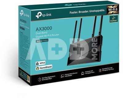 TP-Link ruuter Archer AX53 AX3000 WiFi 6