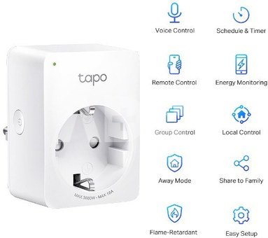 TP-Link smart plug Tapo P110, white