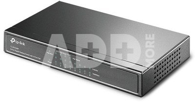 TP-LINK Switch TL-SG1008P Unmanaged, Desktop, 1 Gbps (RJ-45) ports quantity 8, PoE ports quantity 4, Power supply type External