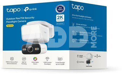 TP-Link Tapo C710 Outdoor Pan/Tilt Security Floodlight Camera