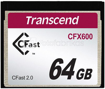 Transcend CFast 2.0 CFX600 64GB