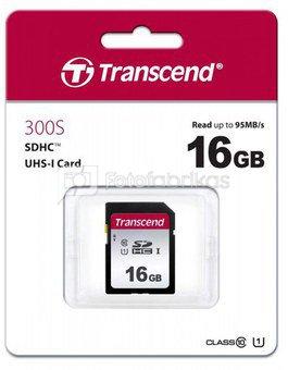 TRANSCEND 16GB UHS-I U1 SILVER SD