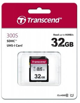 TRANSCEND 32GB UHS-I U1 SILVER SD