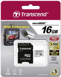 Transcend microSDHC 16GB Class 10 MLC High Endurance
