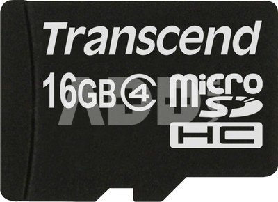 Transcend microSDHC 16GB Class 4