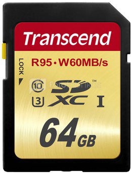 Transcend SDXC 64GB Class10 UHS-I U3 Ultimate