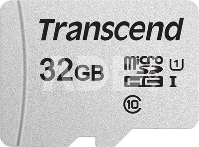 TRANSCEND 32GB UHS-I U1 SILVER MICROSD W/O ADAP