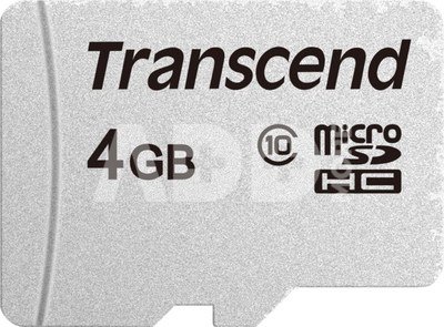 TRANSCEND SILVER 300S MICROSD UHS-I U3 (V30) R95/W45 4GB